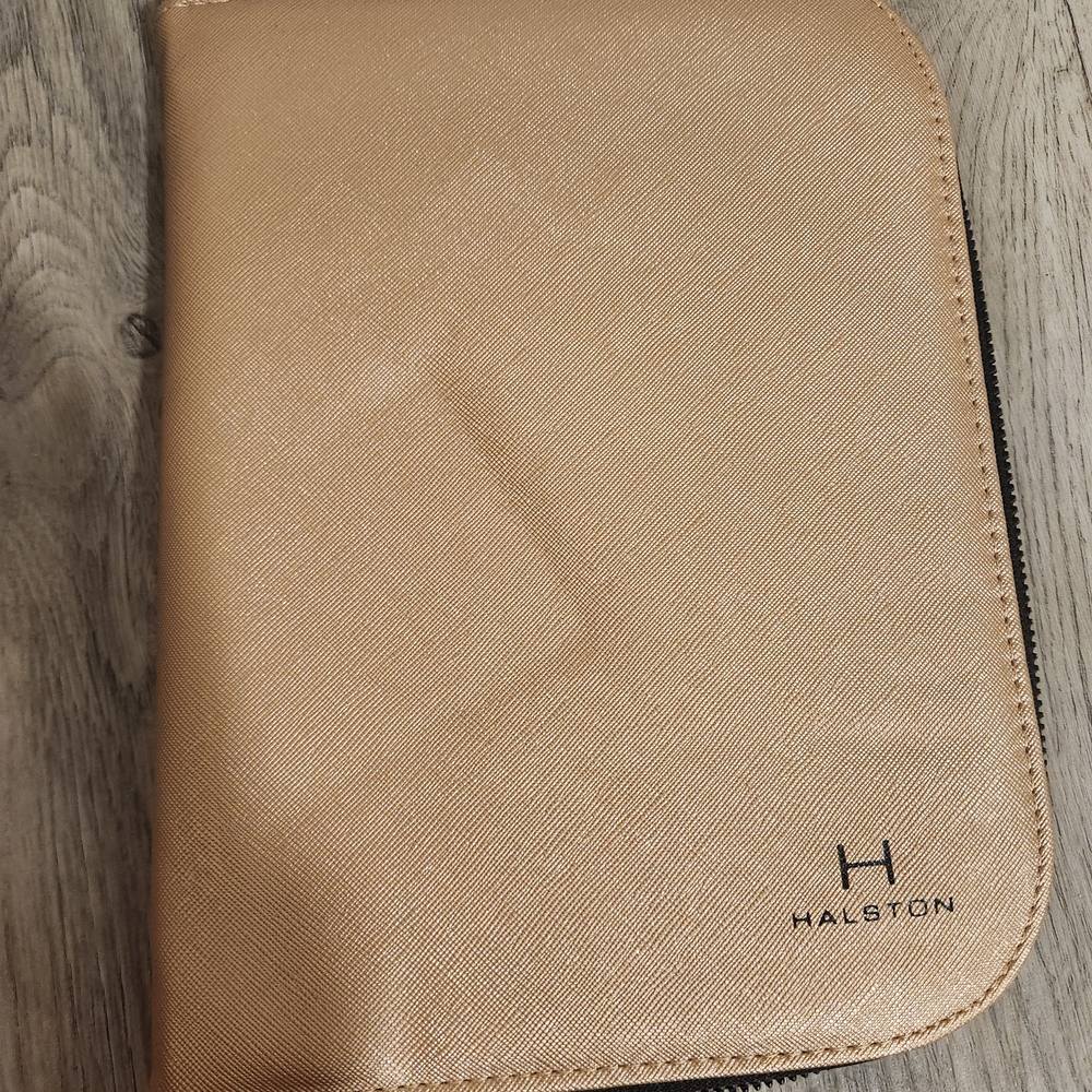Halston Heritage Gold Women's Jewelry Wallet
